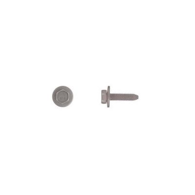 DCO5686MT image(0) - Disco Automotive Hardware 5686MT CA Point Body Bolt, M6 x 1 mm x 25 mm L x 10 mm Indented Hex Head, Black