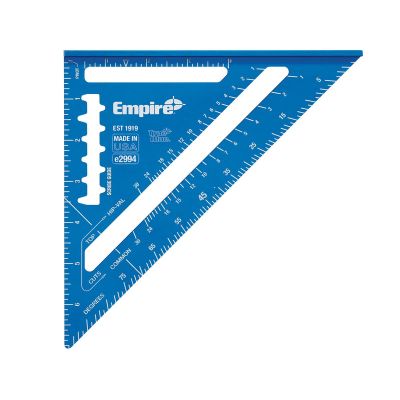 MLWE2994 image(0) - Milwaukee Tool 7 in. True Blue&reg; Laser Etched Rafter Square