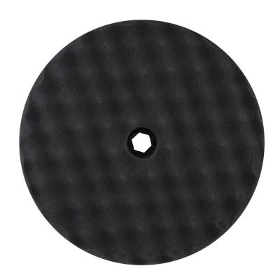 BUF820SP image(0) - Buff And Shine 820SP Double Sided Snap Pad, 8 in Dia, Foam Pad, Black