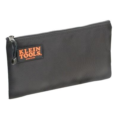KLE5139B image(0) - Klein Tools Zipper Bag, Cordura Nylon Tool Pouch, 12-1/2-Inch