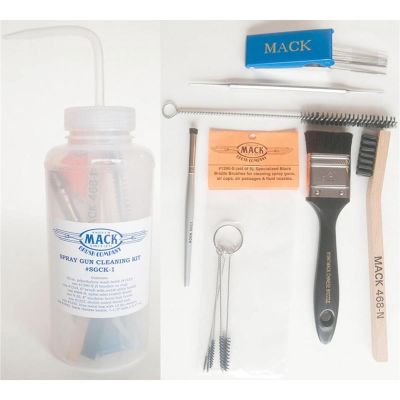 MABSGCK-1 image(0) - Mack Brushes SGCK-1 11-Piece Spray Gun Cleaning Kit