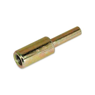 AES51823-2 image(0) - AES Industries 51823-2 Eraser Pad Adapter, 5/16-24 Arbor, 1/4 in Shank, For #51823 Pinstripe Eraser Pad