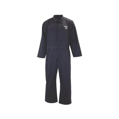 OBRBSA-OB59NB-R5XL image(0) - OBERON Coveralls - Arc Flash & Inherently Flame Resistant - 12 Cal BSA - Color: Navy Blue - Size: 5XL