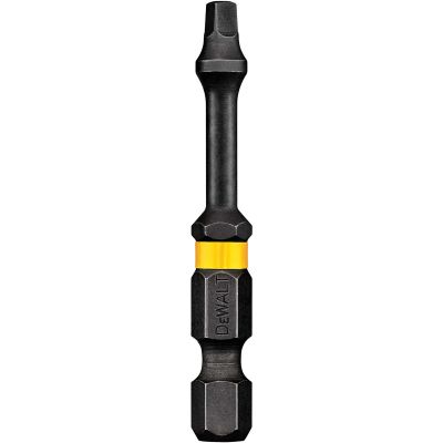 DWTDWA2SQ3IRB image(0) - DEWALT 2-Inch Square Number-3 Impact Ready Flextorq Bits, 50-Pack