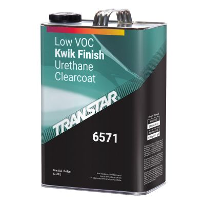 TRP6571 image(0) - Transtar Autobody Products 6571 - Kwik 2.1 Low VOC Clearcoat - 1 Gallon Can - Kwik - 4:1 Mixing
