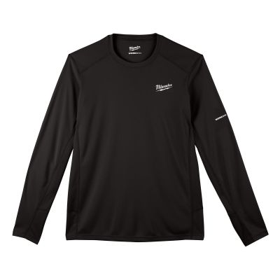 MLW415B-3X image(0) - Milwaukee Tool WORKSKIN LIGHT LS SHIRT - BLACK 3X
