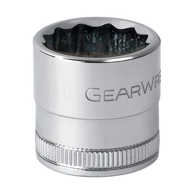 KDT80752 image(0) - GearWrench 1/2 Inch Drive 12 Point Standard Metric Socket 17mm