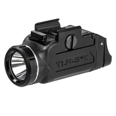 STL59100 image(0) - Streamlight TLR-3X (1913) - Includes Mounting Kit with Keys Multi-Tool and (1) CR123A Lithium Battery - Black
