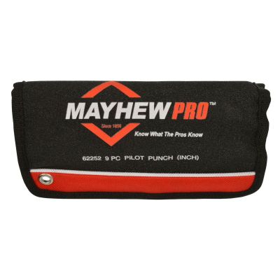 MAY62252 image(1) - Mayhew Pilot Punch and Chisel Set - 9 Piece Set
