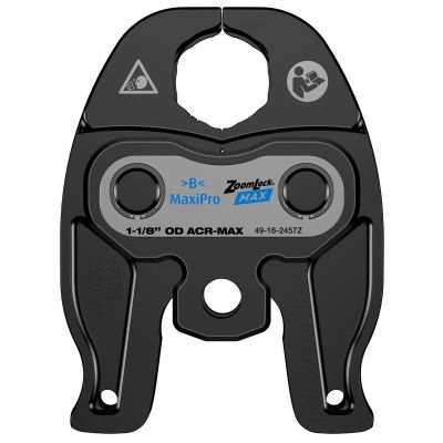 MLW49-16-2457Z image(0) - Milwaukee Tool 1-1/8 Inch ZoomLock&reg; MAX Press Jaw for M12 FORCE LOGIC Press Tools