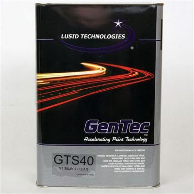 GTCGTS40G image(0) - GENTEC AND GREENTEC PRODUCTS GTS40G Premium National Rule 4.2 VOC Production Clearcoat, 1 gal Can, Gloss, 4:1 Mixing
