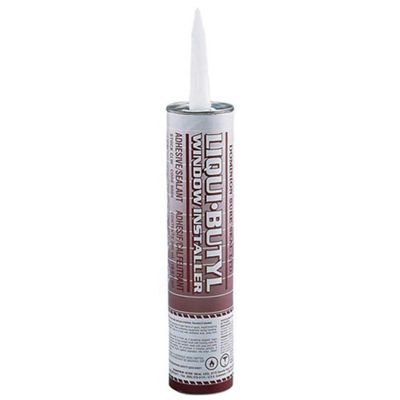 DOMCLW image(0) - Dominion Sure Seal 9009 Liquid Butyl Sealer, 300 mL Cartridge, Black, Liquid, 24 hr Curing