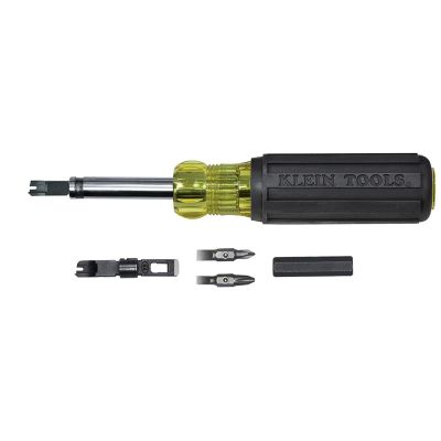 KLEVDV001081 image(0) - Klein Tools Punchdown Screwdriver Multi-Tool