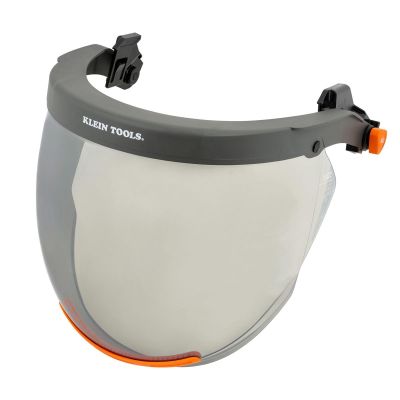 KLE03601 image(0) - Klein Tools Arc Flash Face Shield, Cap-Style / Safety Helmet