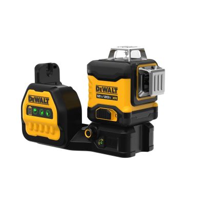 DWTDCLE34030GB image(0) - DEWALT 20V MAX* XR 3 X 360 Green Line Laser (Tool Only)