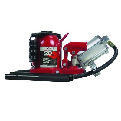 INT5621SD image(0) - American Forge & Foundry Bottle Jack - 20 Ton Capacity - Low Profile - Air/Manual - SUPER DUTY