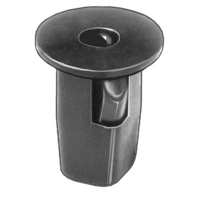 AVCAP19194 image(0) - AUVECO AP19194 Front and Rear Wheel Fender Liner Screw Grommet, #12 Screw x 16 mm Dia Head, Nylon, Black