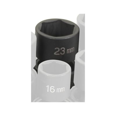 GRE2023UM image(0) - Grey Pneumatic 1/2" Drive x 23mm Standard Universal Socket