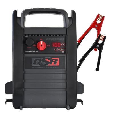 SCUDSR165C image(1) - Schumacher Electric DSR ProSeries 2200 Peak Amp Jump Starter and Portable Power Station with Memory Saver and DC Male to Male 12V Connector