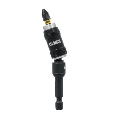 DWTDWAFEPVTHLD image(0) - DeWalt  Impact Ready Magnetic Pivot Bit Holder with 1/4 Inch Hex Shank