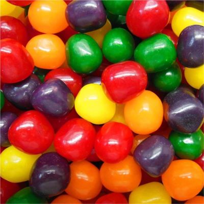 THS190516 image(0) - Tender Heifer Snack Co. Sweet Fruit Balls Americana Candy - 10 Ounce