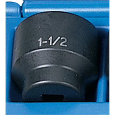 GRE2048R image(0) - Grey Pneumatic 1/2" Drive x 1-1/2" Standard Socket
