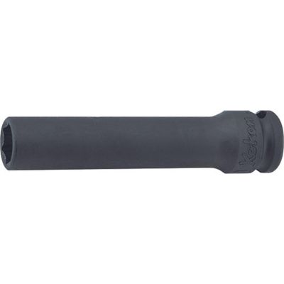 KKN13301M-18 image(0) - Ko-ken USA 13301M-18 3/8 Sq. Dr. Socket 18mm 6 point Length 80mm Thin walled