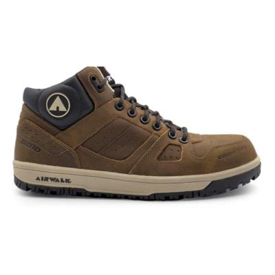 FSIAW7206-12EE image(0) - AIRWALK MONGO MID SD10 - Men's Mid Top Shoe - CT|SD|SF|SR - Brown / Black - Size: 12 - 2E - (Extra Wide)