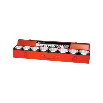 WLMW1179 image(0) - Wilmar Corp. / Performance Tool 9 Piece 3/4" Drive Jumbo Socket Set