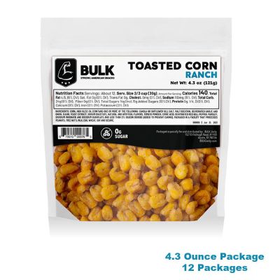 BLOISN-RCHTC-12 image(0) - BULK Jerky Ranch Toasted Corn - 4.3 ounce package (12 packages)
