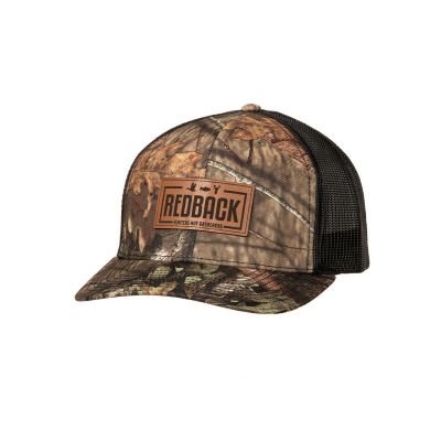 RDBHATC8 image(0) - Redback Boots USA Mossy Oak Trucker-DNA Black
