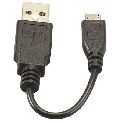 STL22079 image(0) - Streamlight USB Cord A TO USB Micro 5" (12.7 Cm) - Black