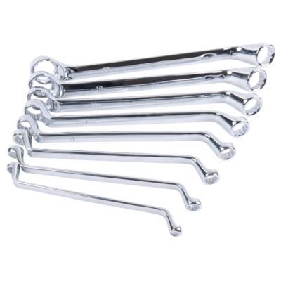 WLMW1086 image(0) - Wilmar Corp. / Performance Tool 8 Piece Offset Metric Box Wrench Set