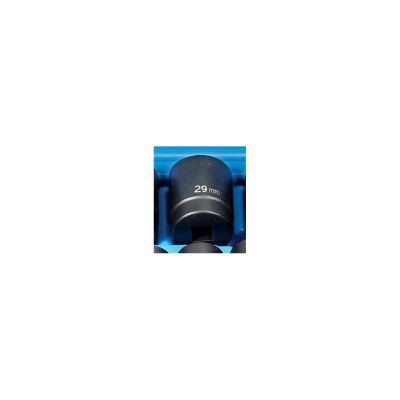 GRE2129M image(0) - Grey Pneumatic 1/2" Drive x 29mm Standard - 12 Point Socket