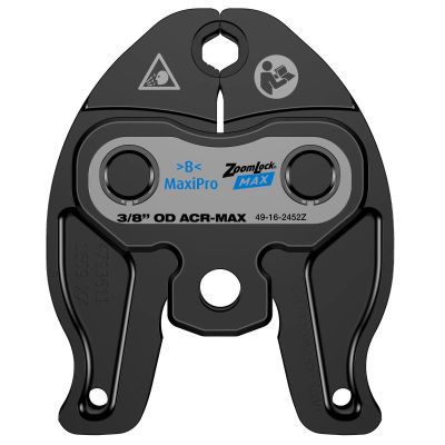 MLW49-16-2452Z image(0) - Milwaukee Tool 3/8 Inch ZoomLock&reg; MAX Press Jaw for M12 FORCE LOGIC Press Tools