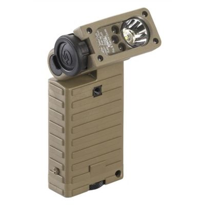 STL14024 image(0) - Streamlight Sidewinder Aviation Model - White, Green, Blue, IR LEDs - Includes MOLLE Retainer and (2) &ldquo;AA&rdquo; Alkaline Batteries - Box - Coyote