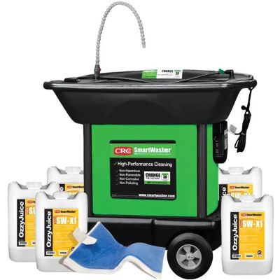CRC1751314 image(0) - CRC Industries SmartWasher SW-X137 Mobile Parts Washer Kit 110v 1X1Kit