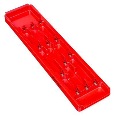 ERN8372 image(0) - Ernst Mfg. 3/8&rdquo; Ratchet and Extension Tray - Red