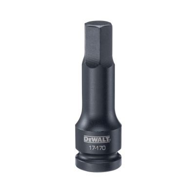 DWTDWMT17170B image(0) - DEWALT 1/2" Impact Socket Hex Bit 14Mm