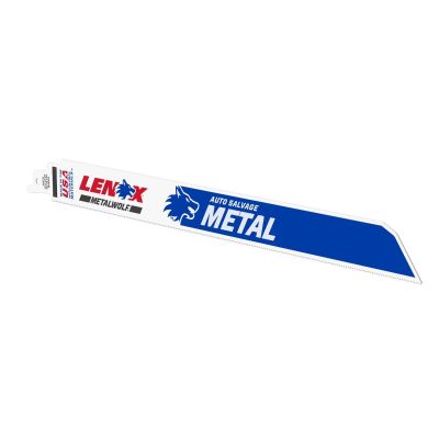 LEX20179B9114R image(1) - Lenox Tools 9 Inch 14 TPI Metalwolf Wave Edge Reciprocating Saw Blades 25 Pack