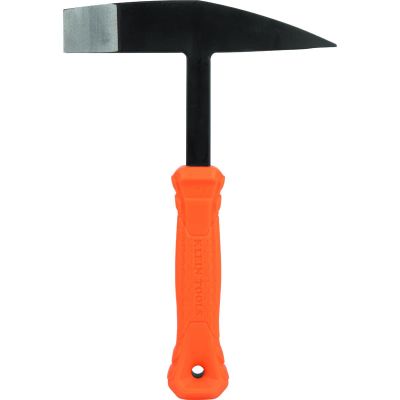 KLEH80612 image(0) - Klein Tools Welder's Chipping Hammer, Heat-Resistant Handle, 10-Ounce, 7-Inch