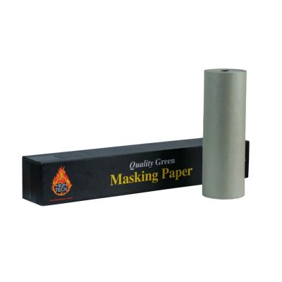 HITMP150G-24 image(0) - High Teck Products MP150G-24 Masking Paper, 24 in W x 500 ft L, Green, 35 lb Basis