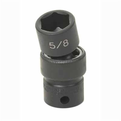 GRE1008UM image(0) - Grey Pneumatic 3/8" Drive x 8mm Standard Universal Socket