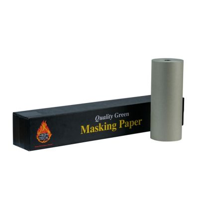 HITMP150G-18 image(0) - High Teck Products MP150G-18 Masking Paper, 18 in W x 500 ft L, Green, 35 lb Basis