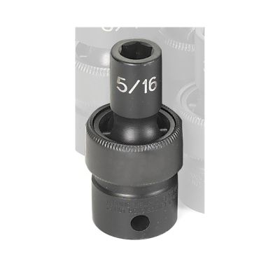GRE1010U image(0) - Grey Pneumatic 3/8" Drive x 5/16" Standard Universal Socket