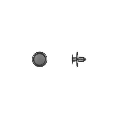 DCO9465PK image(0) - Disco Automotive Hardware 9465PK Push-Type Front Fender Liner Retainer, 10 mm L Stem x 9/32 in Hole, Nylon, Black