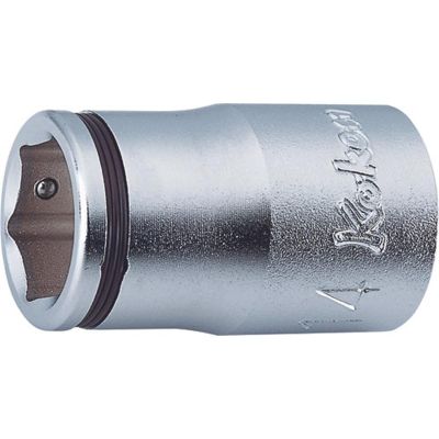 KKN4450M-14 image(0) - Ko-ken USA 4450M-14 1/2 Sq. Dr. Socket 14mm Nut Grip Length 36mm