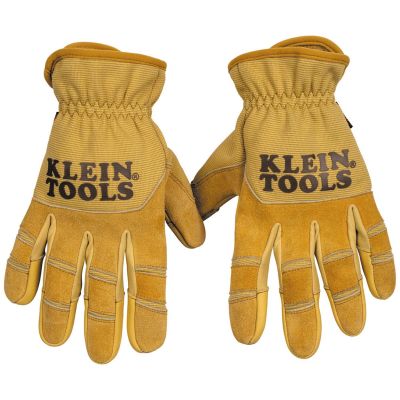 KLE60605 image(0) - Klein Tools Cowhide Leather Gloves, X-Large
