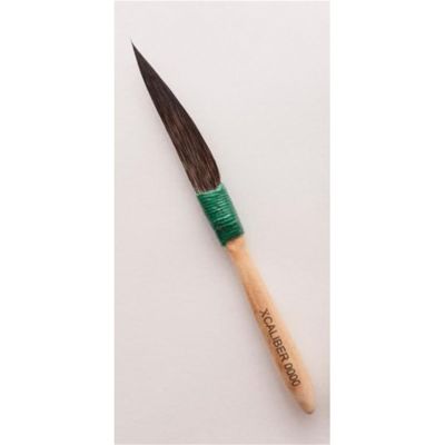 MABX-0000 image(0) - Mack Brushes Xcaliber X-0000 X Series Squirrel Hair Pinstriping Brush, #0000 Brush