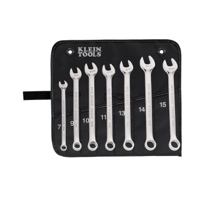 KLE68500 image(0) - Klein Tools Combination Wrench Set, Metric, 7-Piece